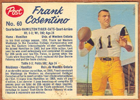 60 Frank Cosentino